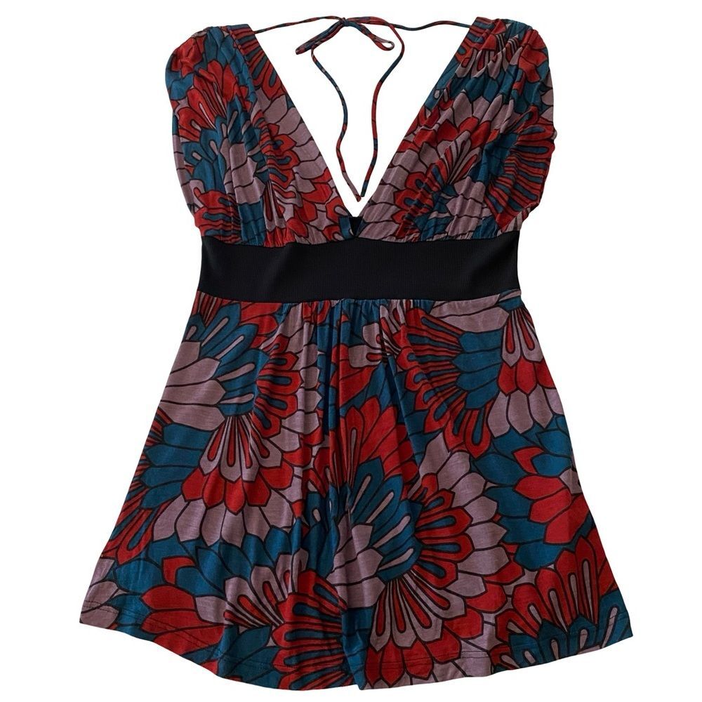 NWT Deadstock Vintage Y2K Charlotte Russe Floral Like Print Size L